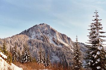 Web Mountain from Granite Creek Road-Trail