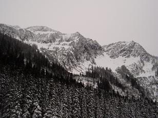 Jim Hill Mountain from Lanham Lake