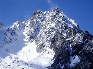 Colchuck Peak from Colchuck Lake