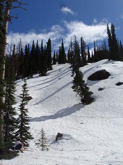 Lunch on the north ridge of Diamond Head