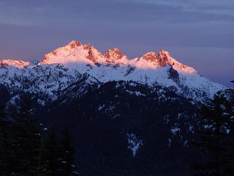 Summit Chief from Polallie Ridge lookout