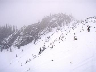 East Keechelus Ridge point 4,896'