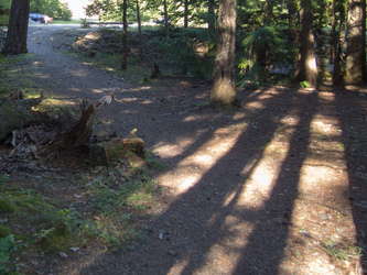 Leaving the Canyon Creek Trail Head
