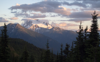 Jack Mountain from Desolation Camp.
