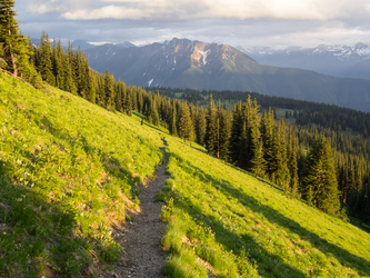 Descending to Devils Park.