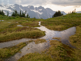 The first rain of our trip.