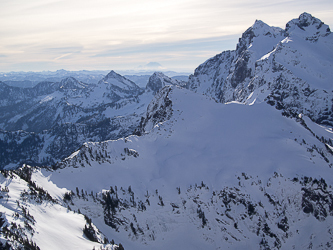 Salish Peak and Three Fingers