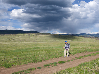 In the Rio Chamita valley.