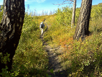 It is still summer at lower elevations.