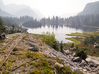 Williams Lake from the adit.