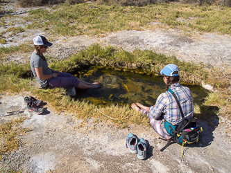 The only soaking pool.