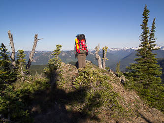 On the summit of Skookum Peak