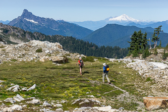 White Chuck Mountain and Mount Baker