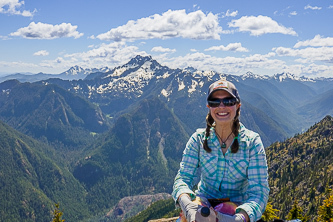 The Brothers from the summit of Mount Jupiter