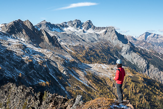 Buck Mountain from the summit of Little Giant Peak