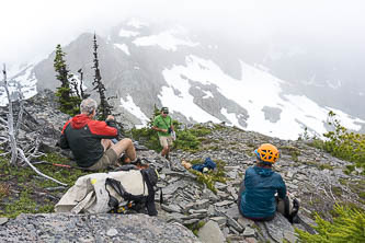 Snacks on the summit